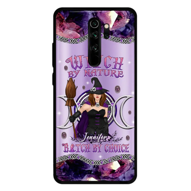 Personalized Sparkling Witch Phone Case - Halloween Gift Idea - Witch By Birth - Case For Xiaomi/ Oppo/ Huawei