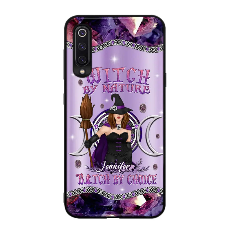Personalized Sparkling Witch Phone Case - Halloween Gift Idea - Witch By Birth - Case For Xiaomi/ Oppo/ Huawei