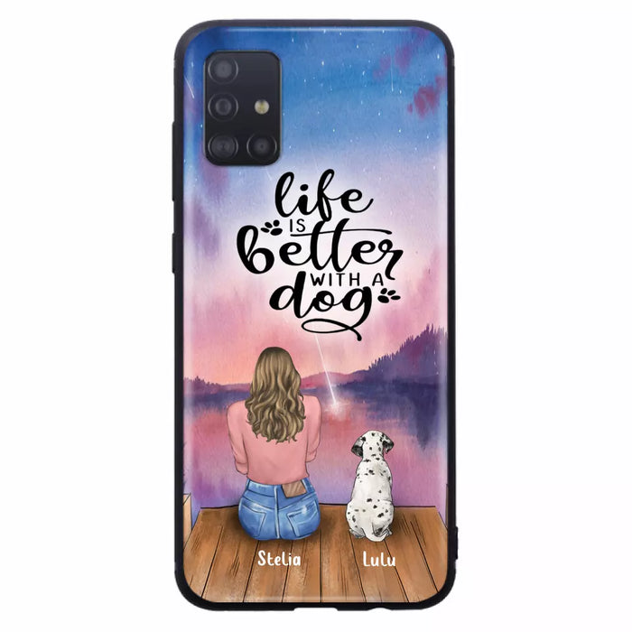 Personalized Dog Phone Case - Mother's Day Gift For Dog Mom - Up to 4 Dogs - iPhone/Samsung/Xiaomi