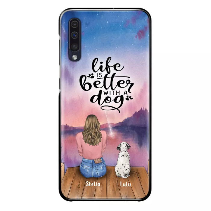 Personalized Dog Phone Case - Mother's Day Gift For Dog Mom - Up to 4 Dogs - iPhone/Samsung/Xiaomi