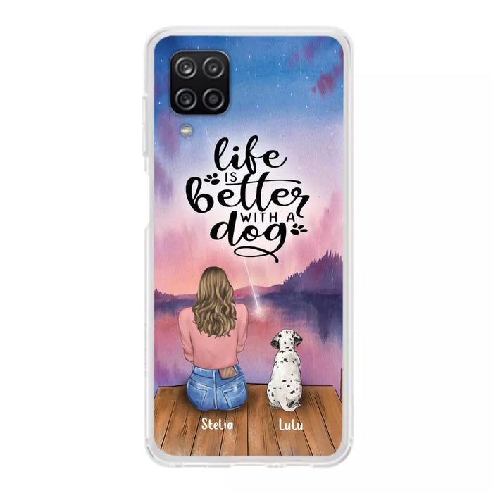 Personalized Dog Phone Case - Mother's Day Gift For Dog Mom - Up to 4 Dogs - iPhone/Samsung/Xiaomi