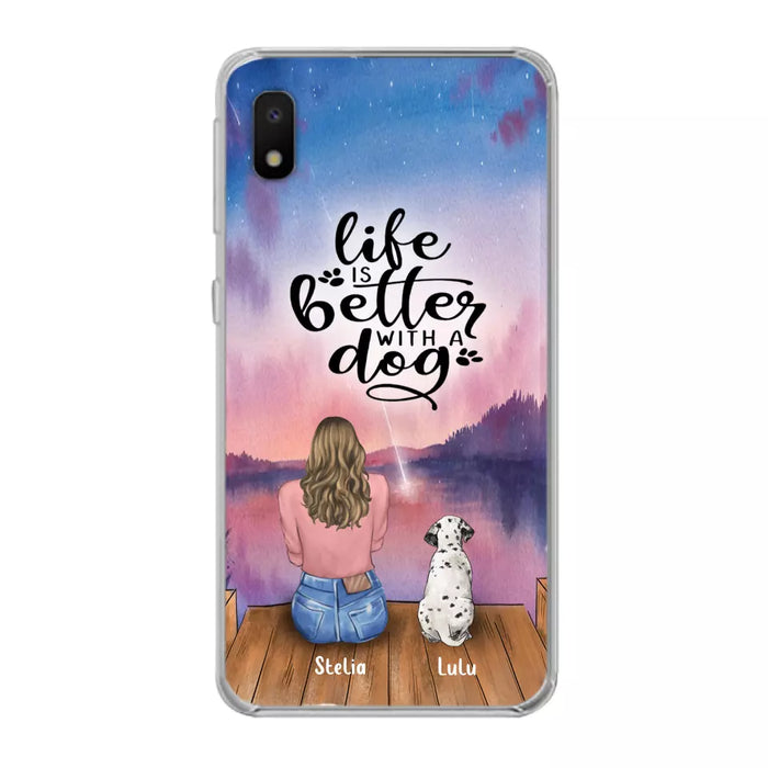 Personalized Dog Phone Case - Mother's Day Gift For Dog Mom - Up to 4 Dogs - iPhone/Samsung/Xiaomi