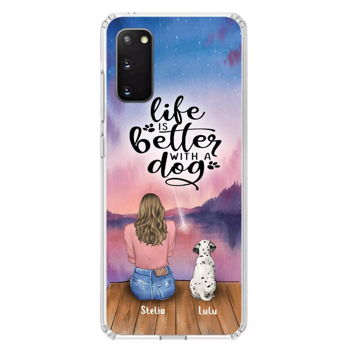 Personalized Dog Phone Case - Mother's Day Gift For Dog Mom - Up to 4 Dogs - iPhone/Samsung/Xiaomi