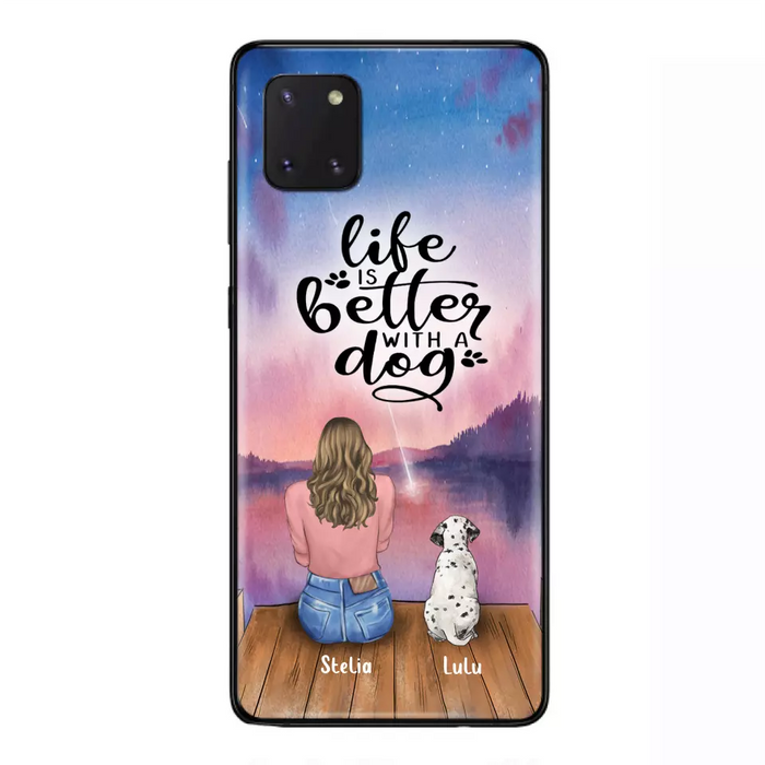 Personalized Dog Phone Case - Mother's Day Gift For Dog Mom - Up to 4 Dogs - iPhone/Samsung/Xiaomi