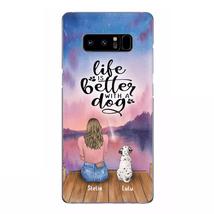 Personalized Dog Phone Case - Mother's Day Gift For Dog Mom - Up to 4 Dogs - iPhone/Samsung/Xiaomi