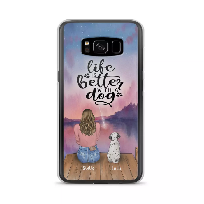 Personalized Dog Phone Case - Mother's Day Gift For Dog Mom - Up to 4 Dogs - iPhone/Samsung/Xiaomi