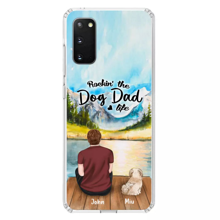 Personalized Pet Mom/Dad Phone Case - Chubby or Slim with up to 7 Pets