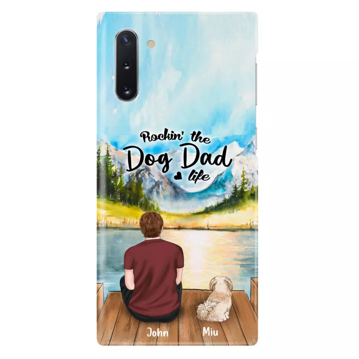 Personalized Pet Mom/Dad Phone Case - Chubby or Slim with up to 7 Pets