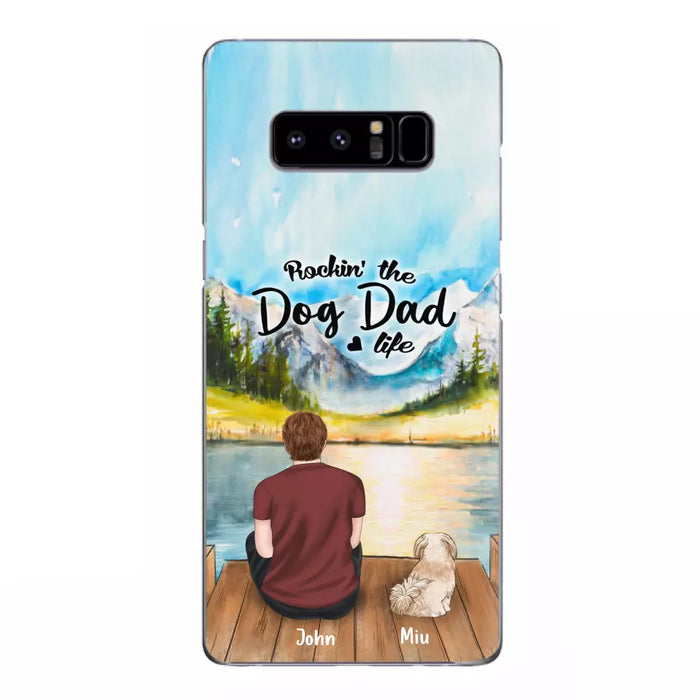 Personalized Pet Mom/Dad Phone Case - Chubby or Slim with up to 7 Pets