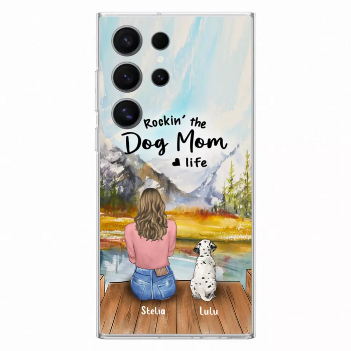 Personalized Dog Phone Case - Mother's Day Gift For Dog Mom - Up to 4 Dogs