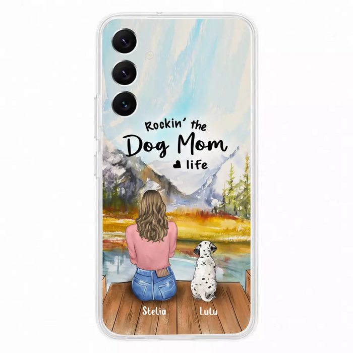 Personalized Dog Phone Case - Mother's Day Gift For Dog Mom - Up to 4 Dogs