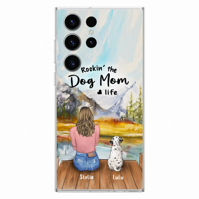 Personalized Dog Phone Case - Mother's Day Gift For Dog Mom - Up to 4 Dogs