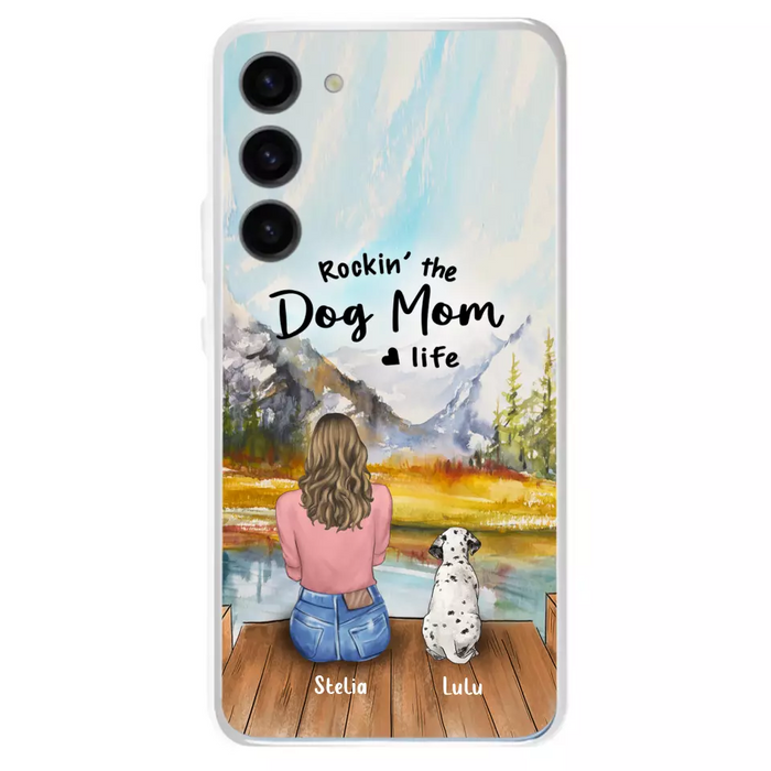 Personalized Dog Phone Case - Mother's Day Gift For Dog Mom - Up to 4 Dogs