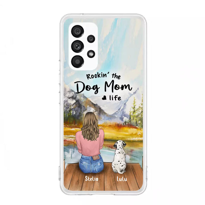 Personalized Dog Phone Case - Mother's Day Gift For Dog Mom - Up to 4 Dogs