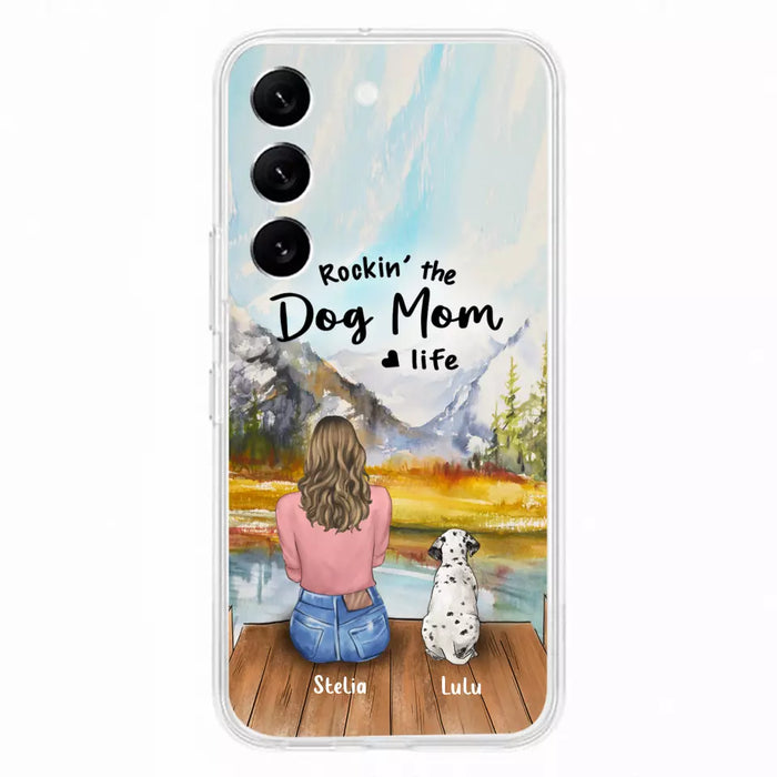 Personalized Dog Phone Case - Mother's Day Gift For Dog Mom - Up to 4 Dogs