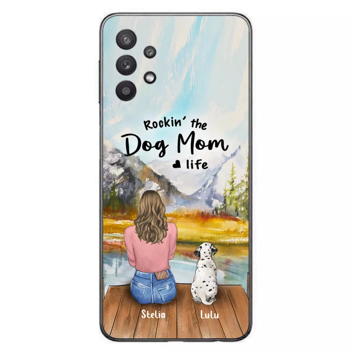 Personalized Dog Phone Case - Mother's Day Gift For Dog Mom - Up to 4 Dogs