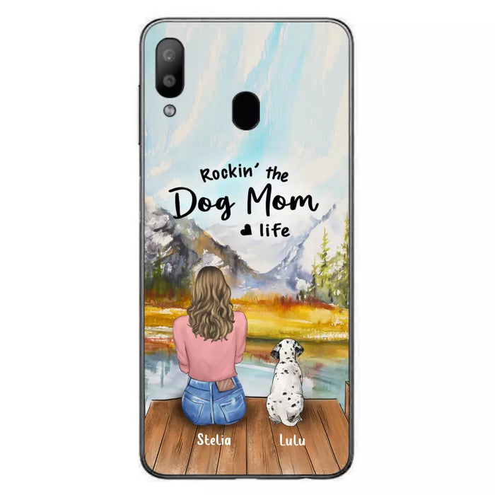 Personalized Dog Phone Case - Mother's Day Gift For Dog Mom - Up to 4 Dogs