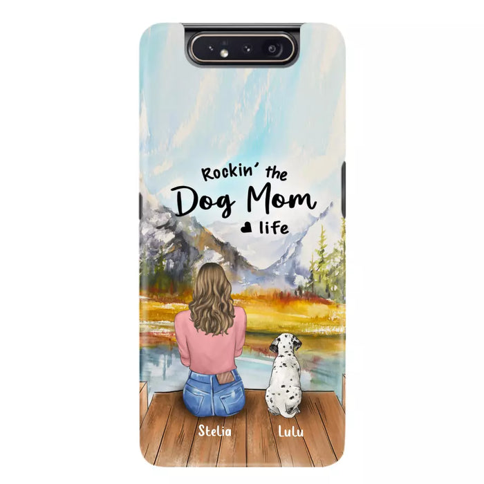 Personalized Dog Phone Case - Mother's Day Gift For Dog Mom - Up to 4 Dogs