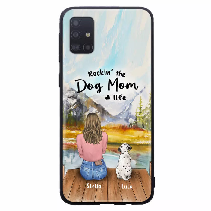 Personalized Dog Phone Case - Mother's Day Gift For Dog Mom - Up to 4 Dogs