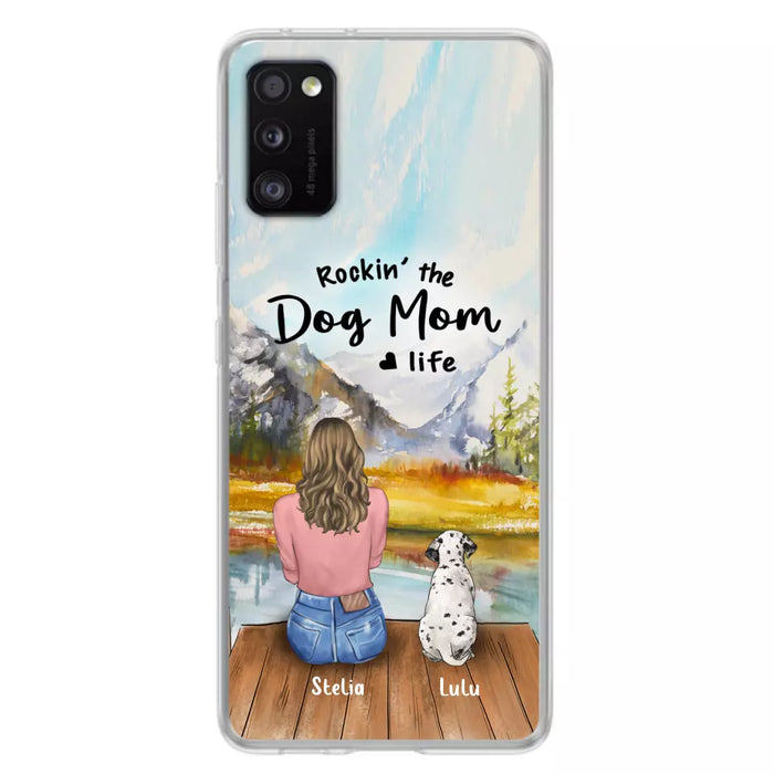 Personalized Dog Phone Case - Mother's Day Gift For Dog Mom - Up to 4 Dogs