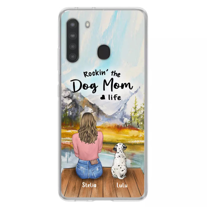 Personalized Dog Phone Case - Mother's Day Gift For Dog Mom - Up to 4 Dogs