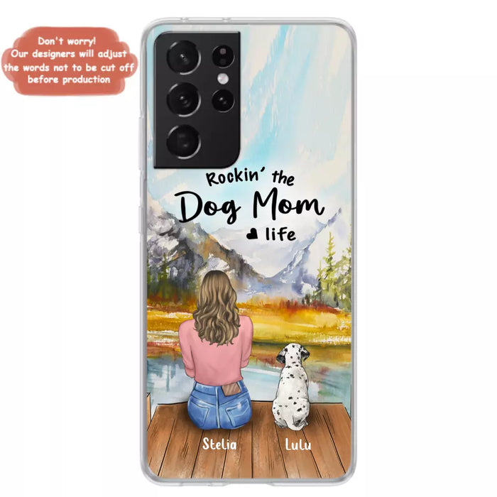 Personalized Dog Phone Case - Mother's Day Gift For Dog Mom - Up to 4 Dogs