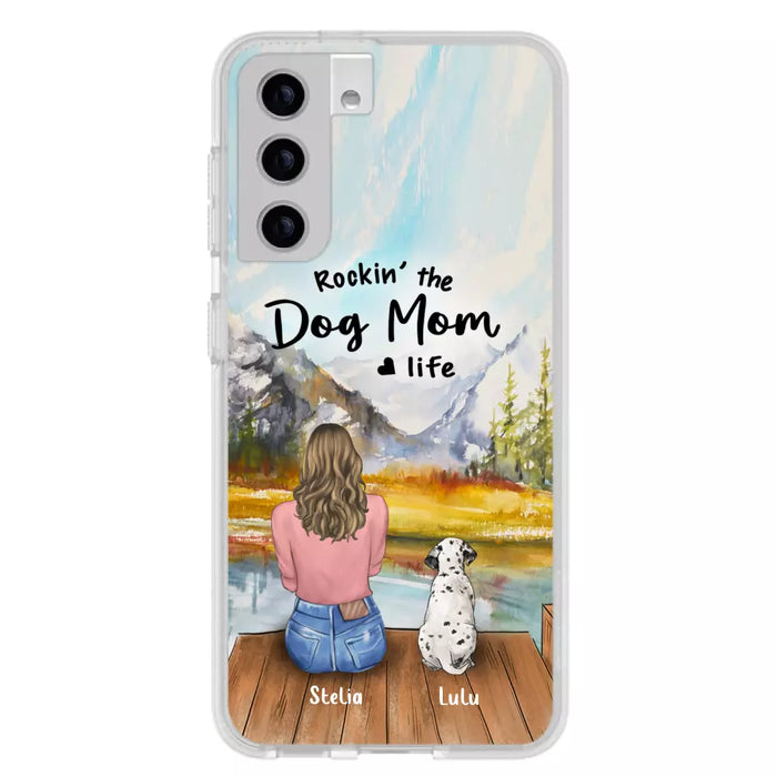 Personalized Dog Phone Case - Mother's Day Gift For Dog Mom - Up to 4 Dogs