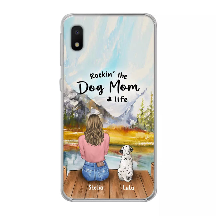 Personalized Dog Phone Case - Mother's Day Gift For Dog Mom - Up to 4 Dogs