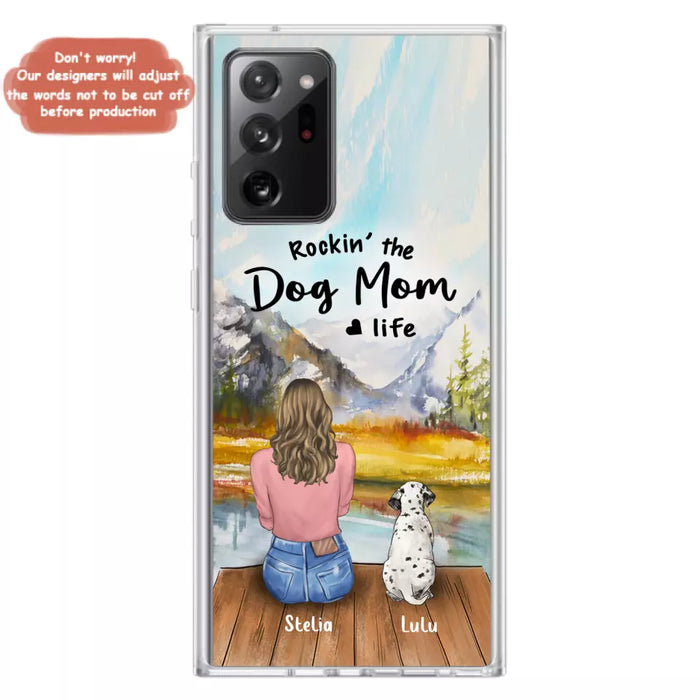 Personalized Dog Phone Case - Mother's Day Gift For Dog Mom - Up to 4 Dogs