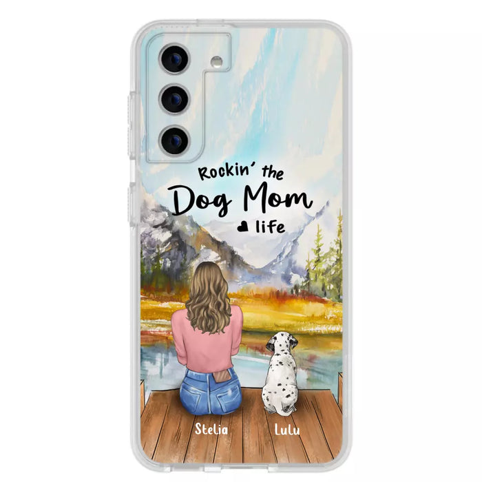 Personalized Dog Phone Case - Mother's Day Gift For Dog Mom - Up to 4 Dogs