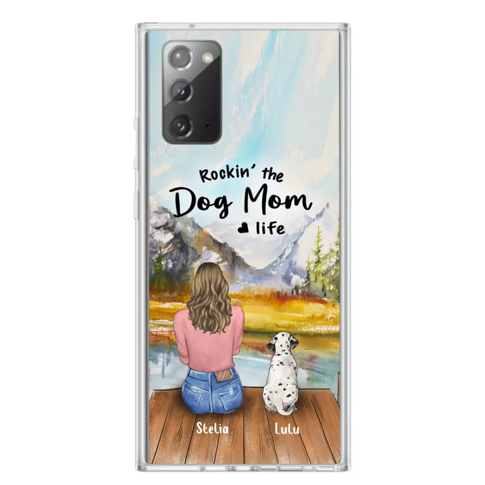 Personalized Dog Phone Case - Mother's Day Gift For Dog Mom - Up to 4 Dogs