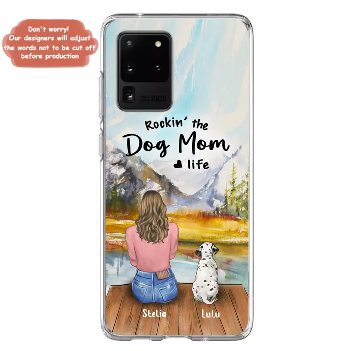 Personalized Dog Phone Case - Mother's Day Gift For Dog Mom - Up to 4 Dogs