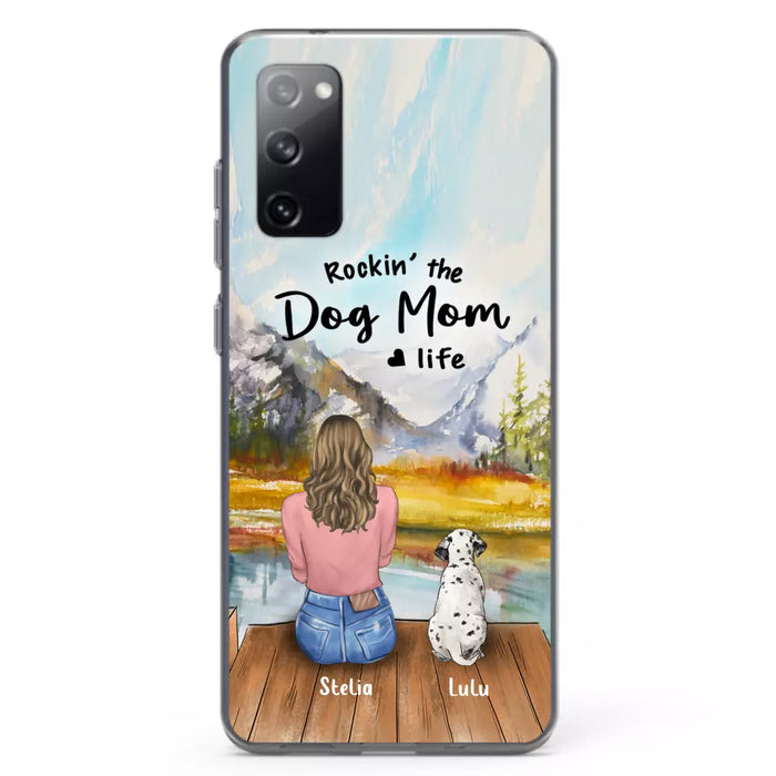 Personalized Dog Phone Case - Mother's Day Gift For Dog Mom - Up to 4 Dogs