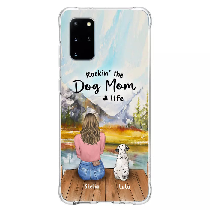 Personalized Dog Phone Case - Mother's Day Gift For Dog Mom - Up to 4 Dogs