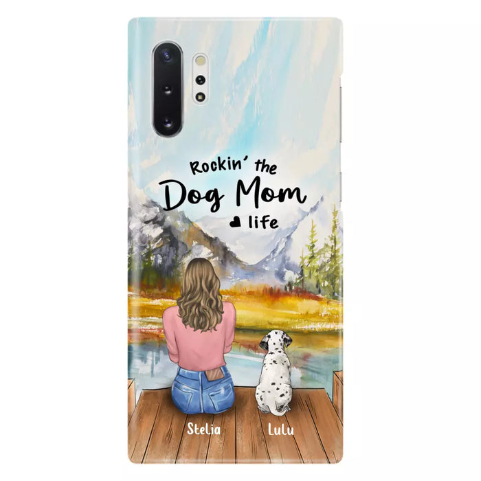 Personalized Dog Phone Case - Mother's Day Gift For Dog Mom - Up to 4 Dogs