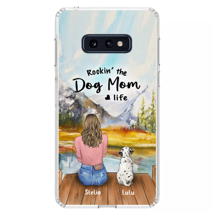 Personalized Dog Phone Case - Mother's Day Gift For Dog Mom - Up to 4 Dogs