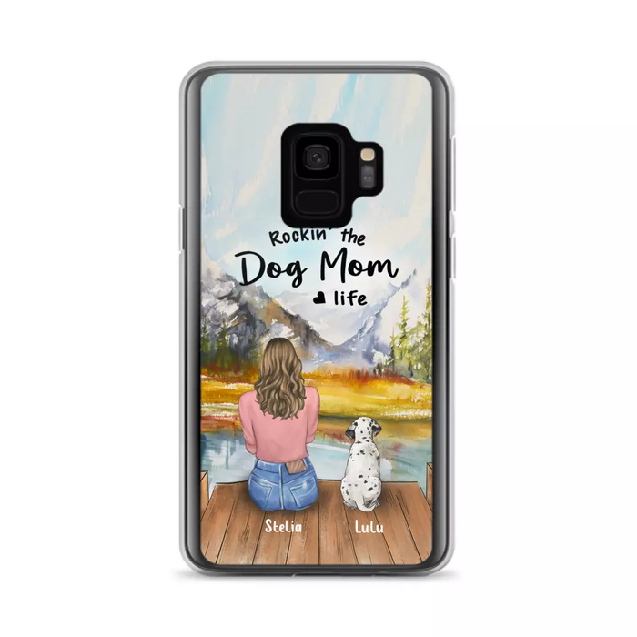 Personalized Dog Phone Case - Mother's Day Gift For Dog Mom - Up to 4 Dogs