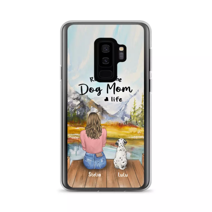 Personalized Dog Phone Case - Mother's Day Gift For Dog Mom - Up to 4 Dogs