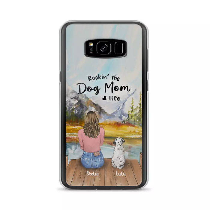 Personalized Dog Phone Case - Mother's Day Gift For Dog Mom - Up to 4 Dogs