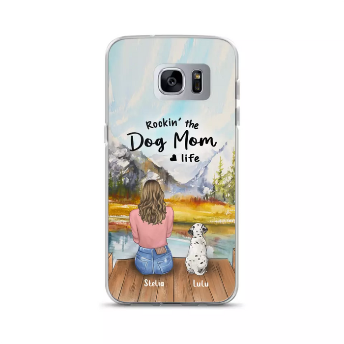 Personalized Dog Phone Case - Mother's Day Gift For Dog Mom - Up to 4 Dogs