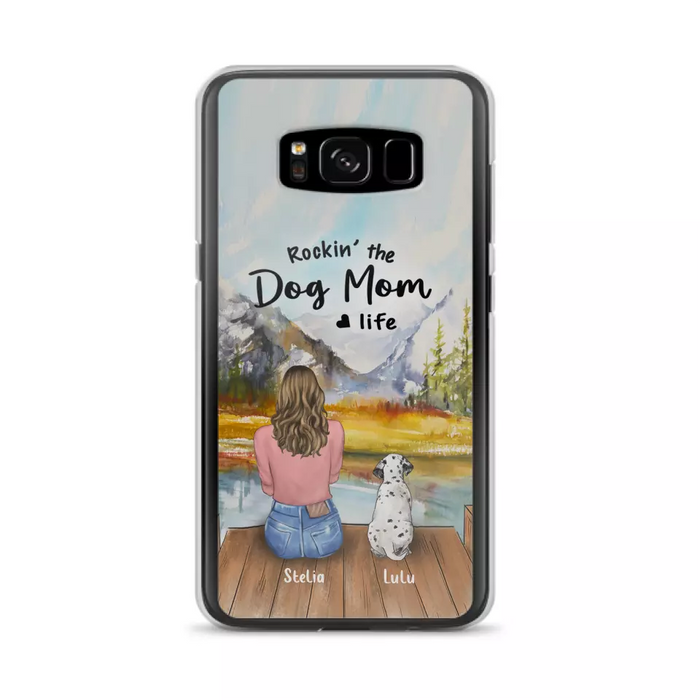 Personalized Dog Phone Case - Mother's Day Gift For Dog Mom - Up to 4 Dogs