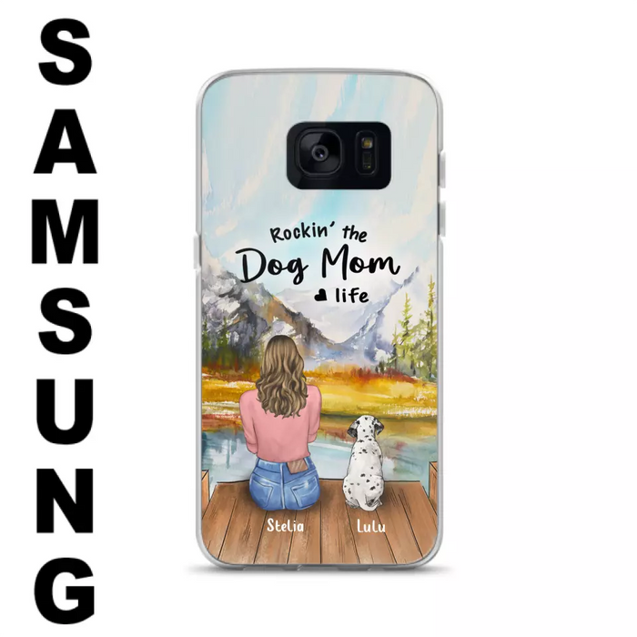 Personalized Dog Phone Case - Mother's Day Gift For Dog Mom - Up to 4 Dogs