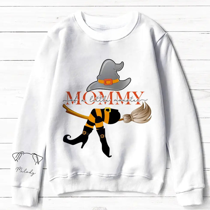 Personalized Mommy Of Little Monsters  AOP Sweater - Up to 6 Dogs - Gift Idea For Dog Mom