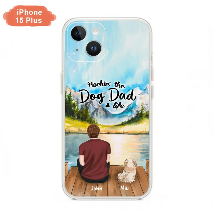 Personalized Pet Mom/Dad Phone Case - Chubby or Slim with up to 7 Pets