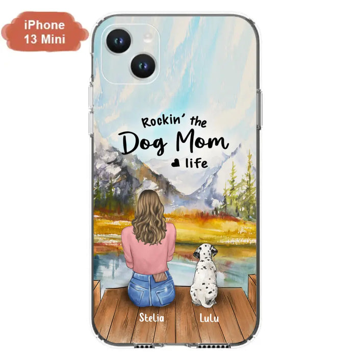 Personalized Dog Phone Case - Mother's Day Gift For Dog Mom - Up to 4 Dogs