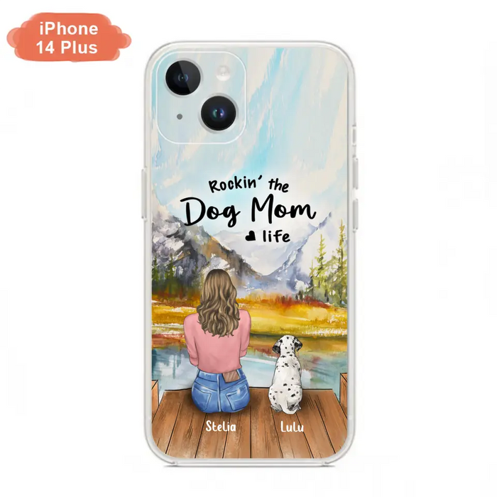 Personalized Dog Phone Case - Mother's Day Gift For Dog Mom - Up to 4 Dogs