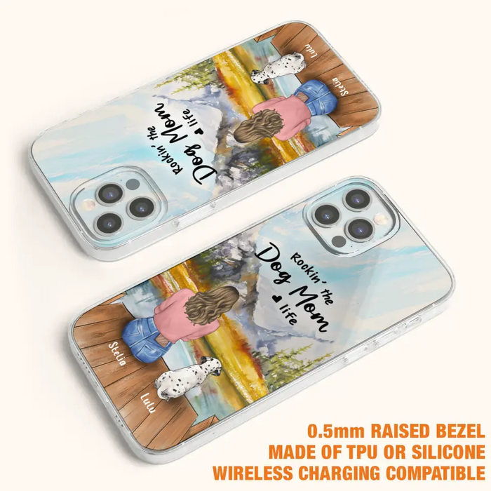 Personalized Dog Phone Case - Mother's Day Gift For Dog Mom - Up to 4 Dogs