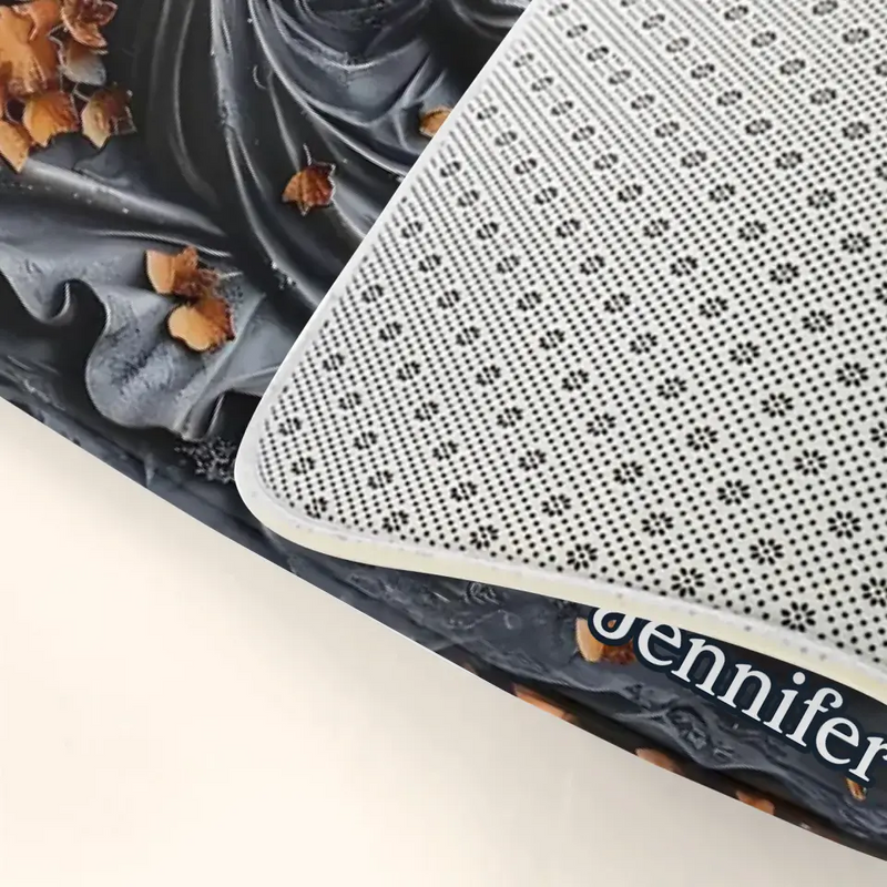 Personalized Witch Broom Doormat - Halloween/Birthday Gift Idea For Yourself, Women, Witch Lovers - The Witch Is In