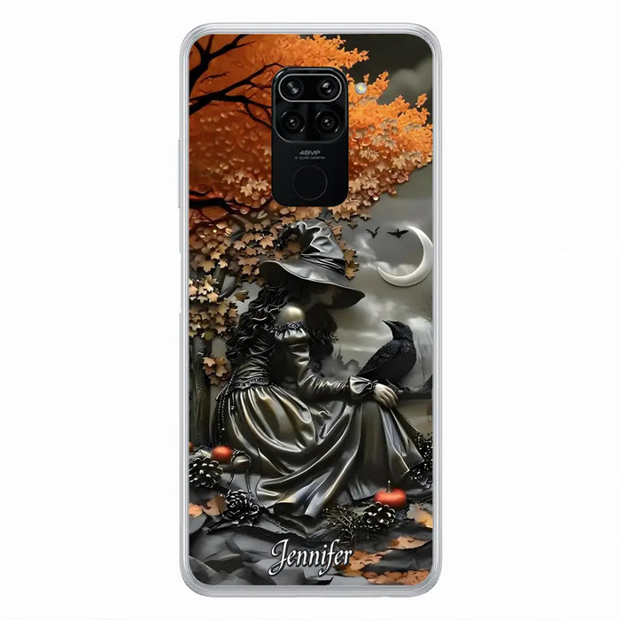 Custom Personalized Witch Phone Case - Halloween/ Birthday Gift Idea For Yourself, Women, Witch Lovers - Case For Xiaomi/ Oppo/ Huawei