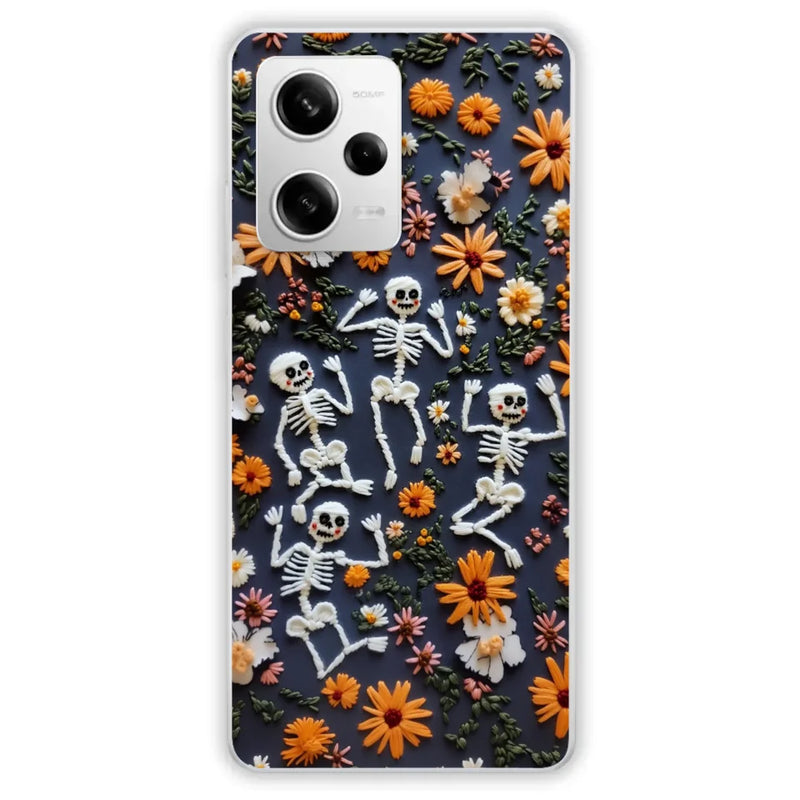 Personalized 3D Skeleton Phone Case - Halloween Gift Idea - Case For Xiaomi/Oppo/Huawei